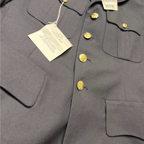 🪖 De Rossi & Son DSCP Army Blue 450 Men's Dress Uniform Coat 38L 🇺🇸✨ - Picture 6 of 6